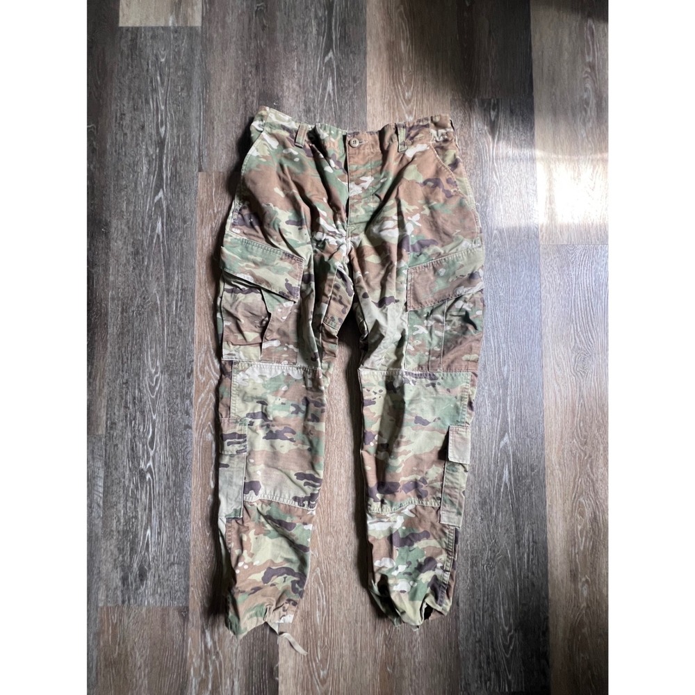 Military Cargo Pants Mens 32x30 Camo OCP Multicam Tactical Ripstop Trousers